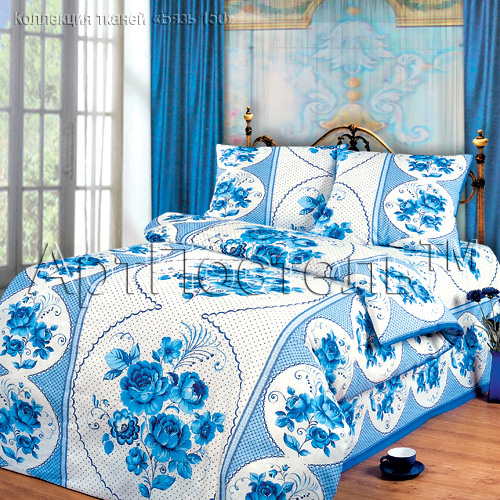 Бязь наб. 150 Гжель 3561/1