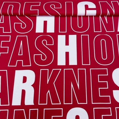 буквы на красном