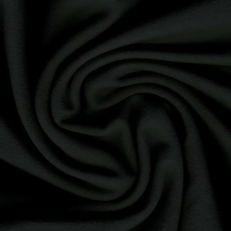 Футер 2-нитка начес чулок г/к черный (карде)