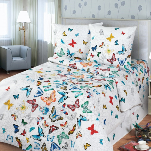 Бязь наб. 150 Бабочки 11103/1