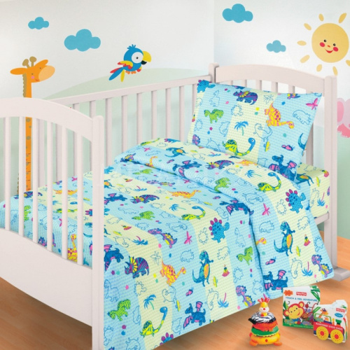 Бязь наб. 150 Динозаврики 11349/1