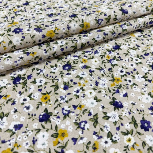 Ткань п/лен п/вар. шир 150см Мильфлер 1493/2