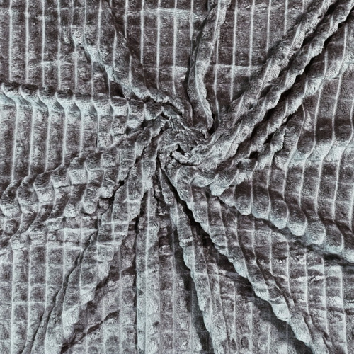 Велсофт жаккард графит (клет.)