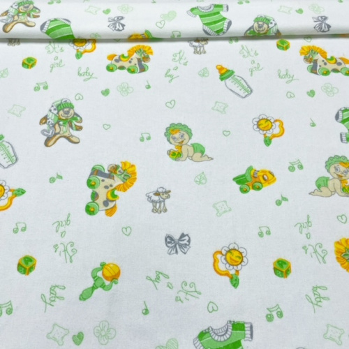 Фланель дет 90 см рис 897-3П Baby бз.