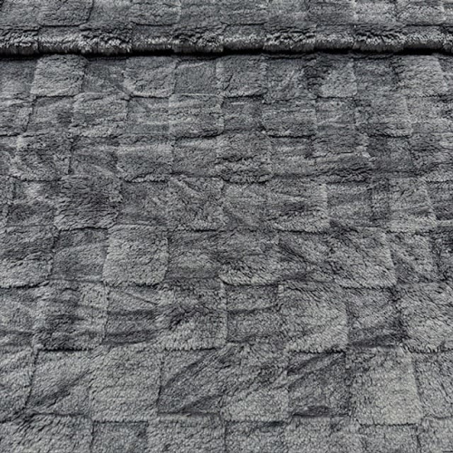 Велсофт стрижка Клетка графит