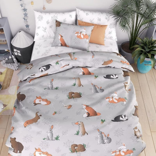 Бязь наб 150 Зверята 877/3 детс.