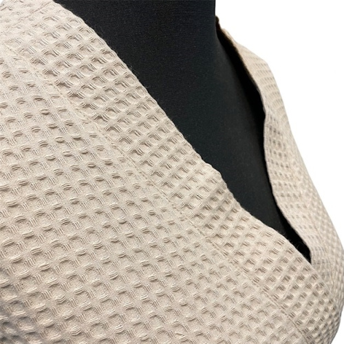 Халат вафельный р.44-46 бежевый