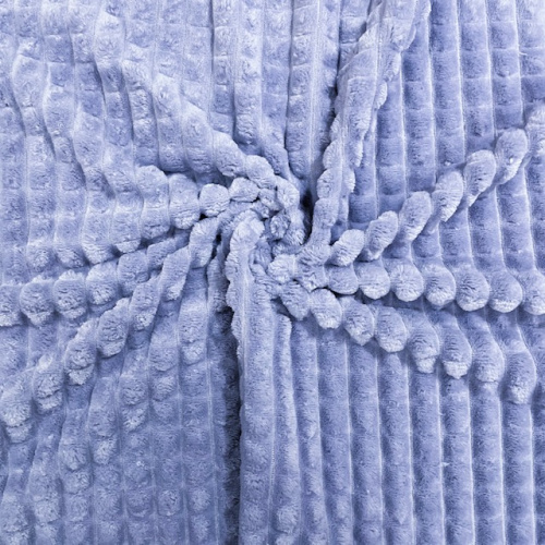 Велсофт жаккард серо-сиреневый (клет.)