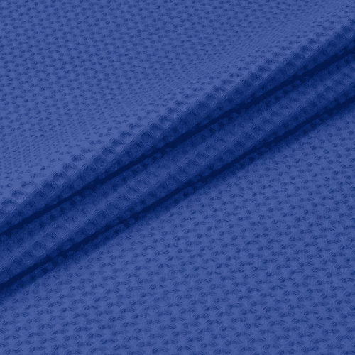 Полотно вафельное гк 150см синий 04