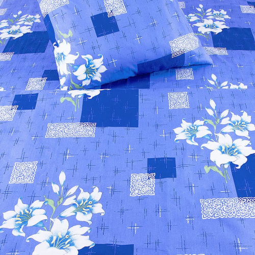 Бязь наб 150 Лилии кружевные 433/1