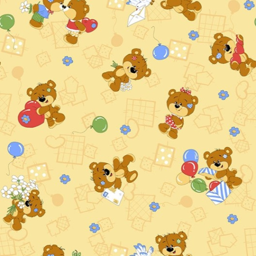 Бязь наб 150 2388/3 детс.