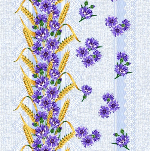 Полотно ваф. наб. 45 см 1848/3