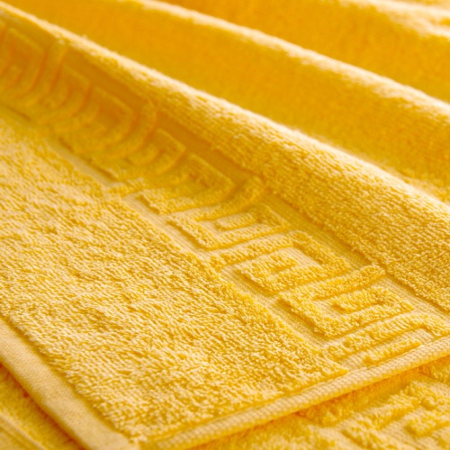 Полотенце махровое 30*50 пл. 380 ярко-желтый