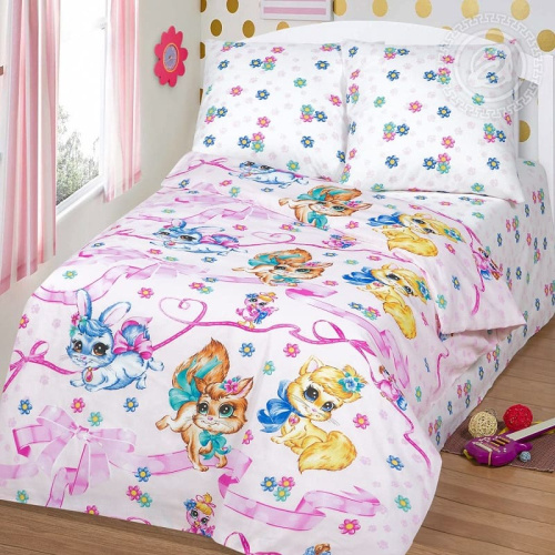 Бязь наб. 150 Хвостики 11375/1