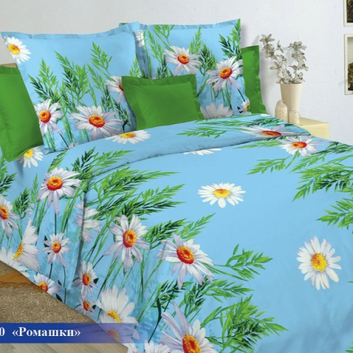 Бязь наб 150 Ромашки 1480/3