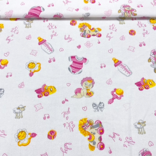 Фланель дет 75 см рис 897-1П Baby бз.