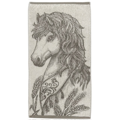 Полотенце махровое птк 30*60 Пони серый