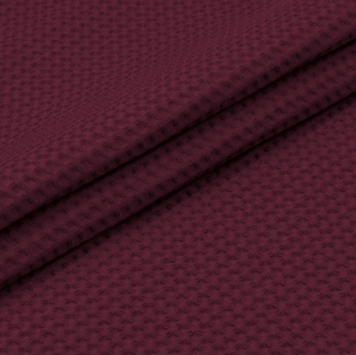 Полотно вафельное гк 150см бордовый 036