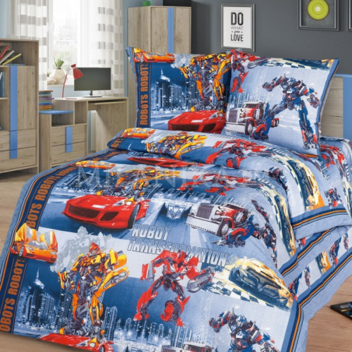 Бязь наб. 150 Роботы 11432/1