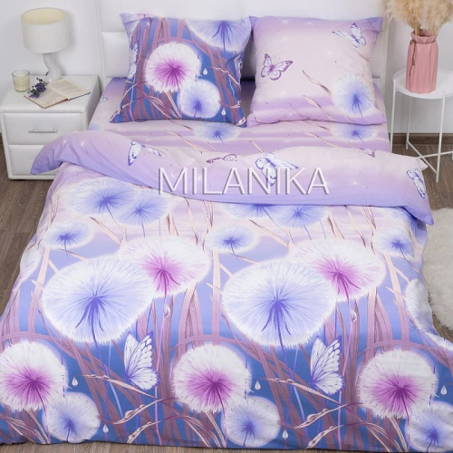 КПБ семейный "Миланика" поплин Дуновение