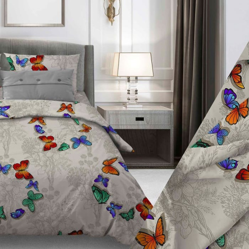 Бязь наб 150 Бабочки 252/8/5