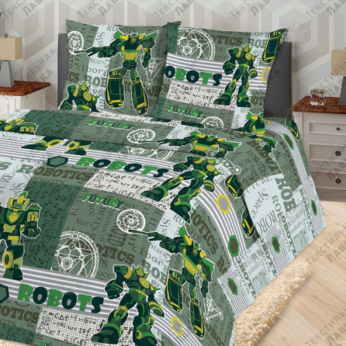 Бязь наб. 150 Роботы 0724/1