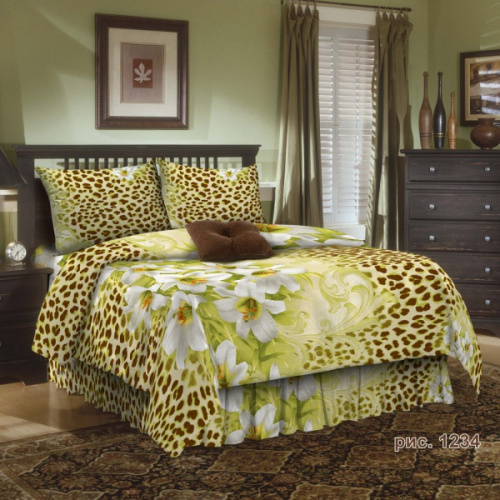 Бязь наб 150 Тигровая лилия 1234