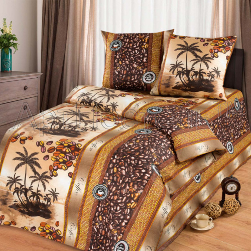 Бязь наб. 150 Кофе 9802/1