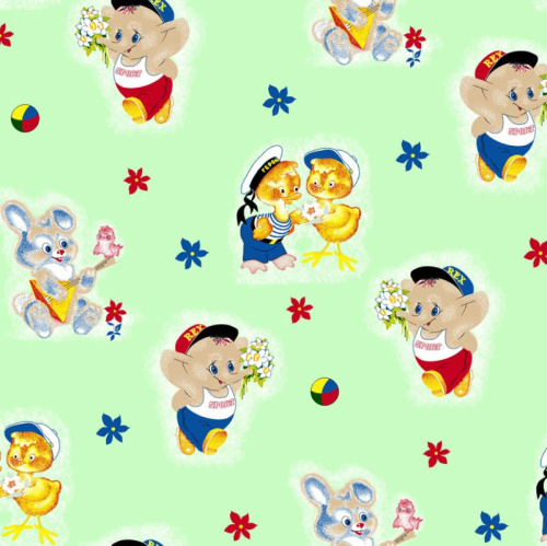 Бязь наб 150 пл125 о/м  368/4 детс.