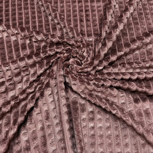 Велсофт жаккард шоколад (клет.)