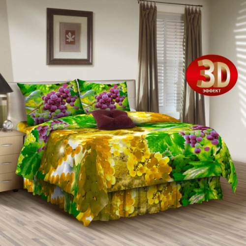 Бязь наб 150 пл125 эф/о 1671 Виноград