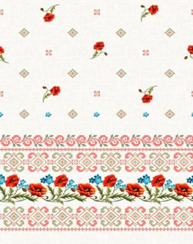 Рогожка наб.шир.150 см 18714/1