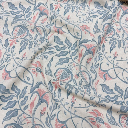 Ткань бельевая п/лен п/вар. шир 150см Гранатовое настроение 1722/1